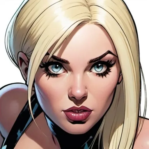 Hypnotic Bimbo Platinum Blonde In Marvel Comics