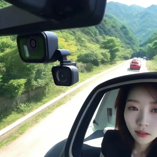 Dashcam Korean Woman