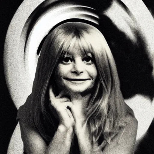 France Gall Collage Portrait By Toshiko Okanoue Stable Diffusion