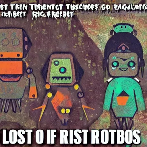 Lost Tribe Of Robots Stable Diffusion Openart