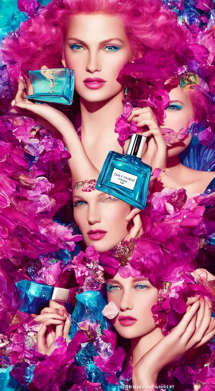 Portrait Fragrance Packshot By David Lachapelle Stable Diffusion