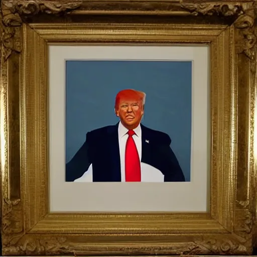 Painting Of Donald Trump In The White House Quint Stable Diffusion