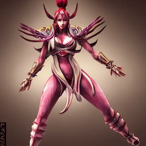 Tekken Female Yoshimitsu Concept Art Stable Diffusion