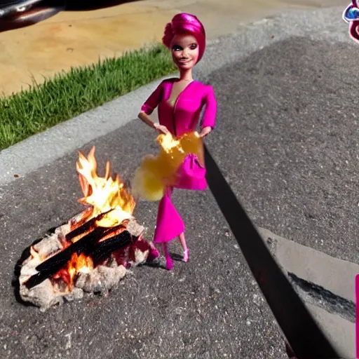 Barbie Commits Arson Stable Diffusion Openart