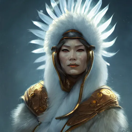 Inuit Empress D D Fantasy Portrait Highly Stable Diffusion Openart