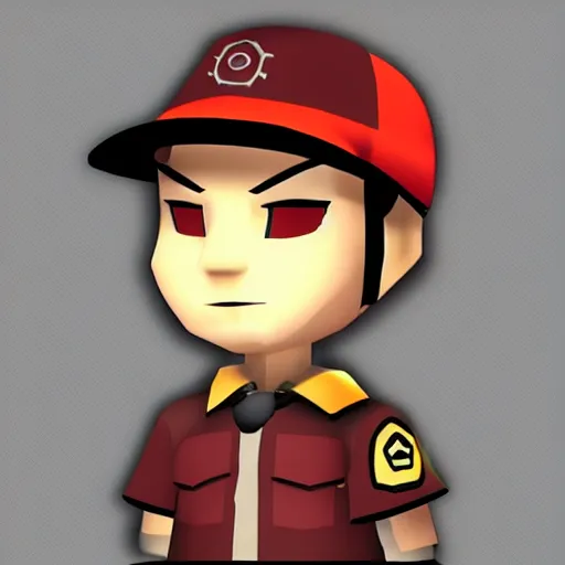 Scout From Team Fortress 2 In The Style Of Kazuma Stable Diffusion