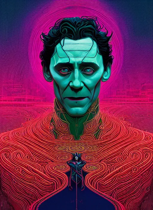 Symmetry Stunning Portrait Of Tom Hiddleston As Stable Diffusion