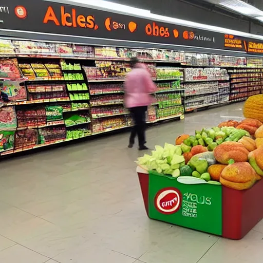 A Photo Of A Coles Supermarket Australia Stable Diffusion