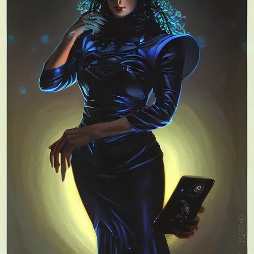 Portrait Of A Tech Witch By Gerald Brom Stable Diffusion Openart