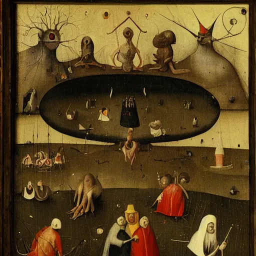 Anxiety Hieronymus Bosch Stable Diffusion Openart