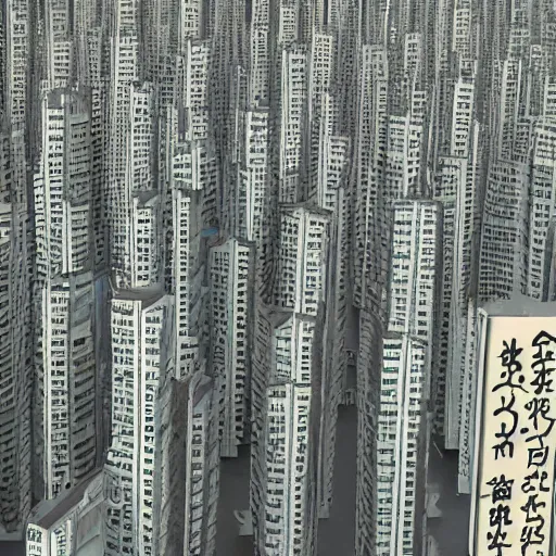 Kevin Jick Japanese Stilt City Trending On Artstation Stable