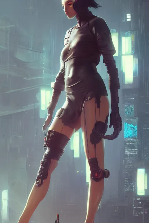 Entire Body Cyberpunk Cyberpunk Female Character Stable Diffusion