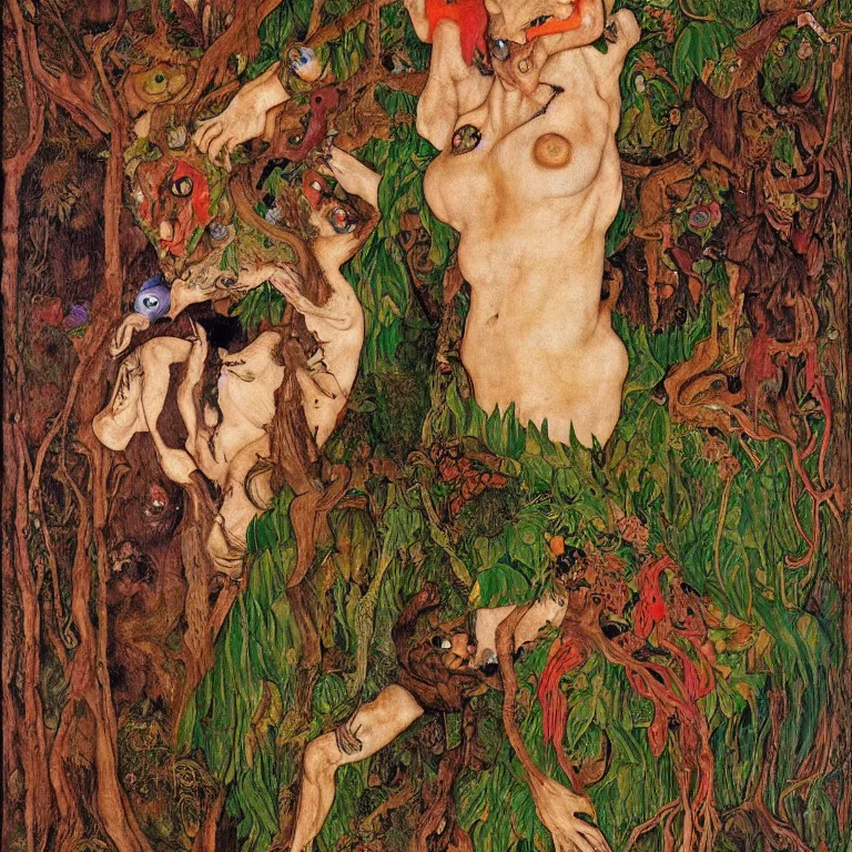 A Dryad Venus Transforms Herself Into A Beast Her Stable Diffusion