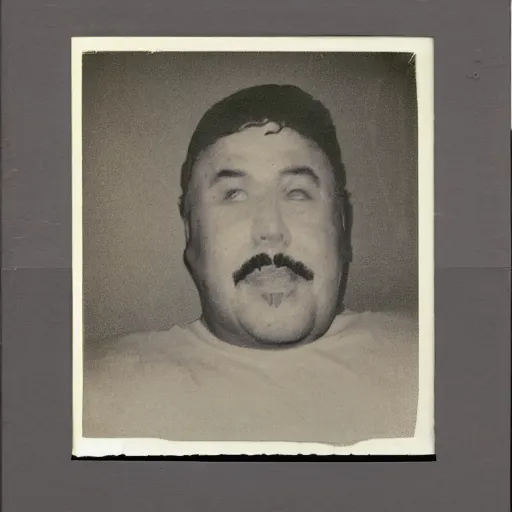 Polaroid Portrait Of Fat Man By Andy Warhol Stable Diffusion OpenArt