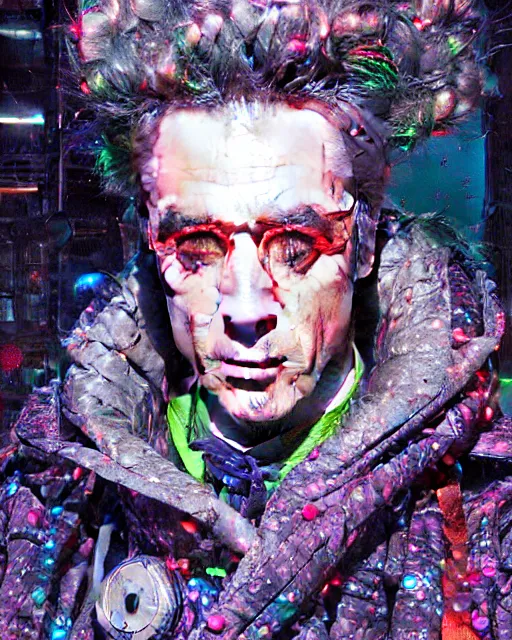 Detailed Portrait Of Neon Willy Wonka Cyberpunk Stable Diffusion