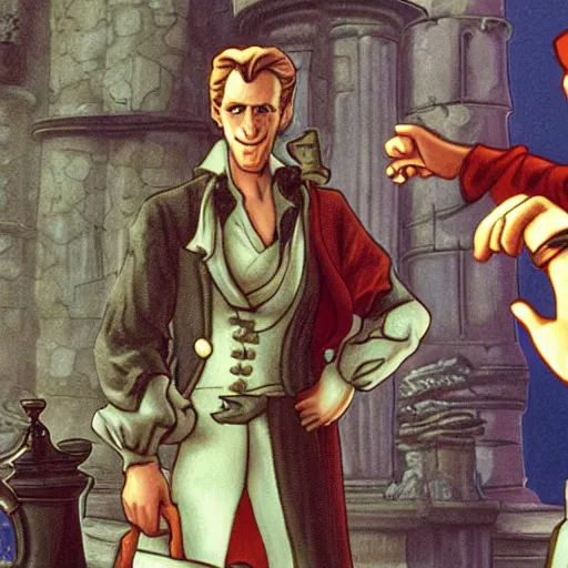 Guybrush Threepwood S Meeting Sherlock Holmes On Melee Stable