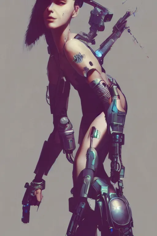 Entire Body Cyberpunk Cyberpunk Female Character Stable Diffusion