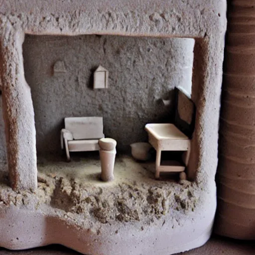 Room Made Out Of Clay Stable Diffusion Openart