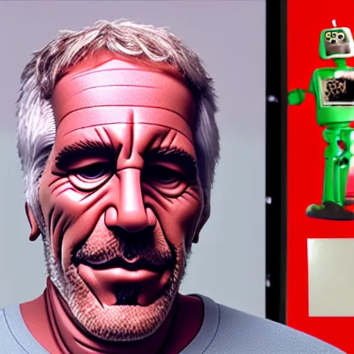 Jeffrey Epstein In Robot Chicken Stop Motion Animation Stable