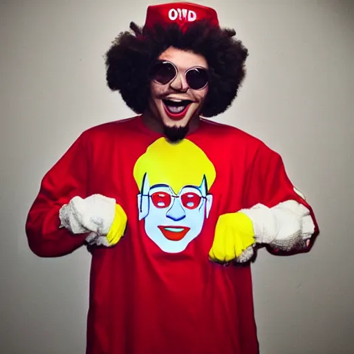 Ronald Mcdonald As A Hip Hop Artist Stable Diffusion OpenArt