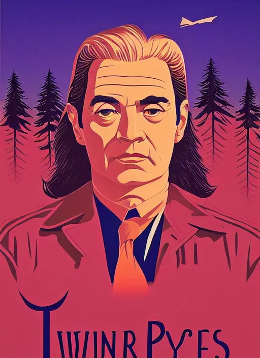 Twin Peaks Artwork By Laurent Durieux Stable Diffusion OpenArt