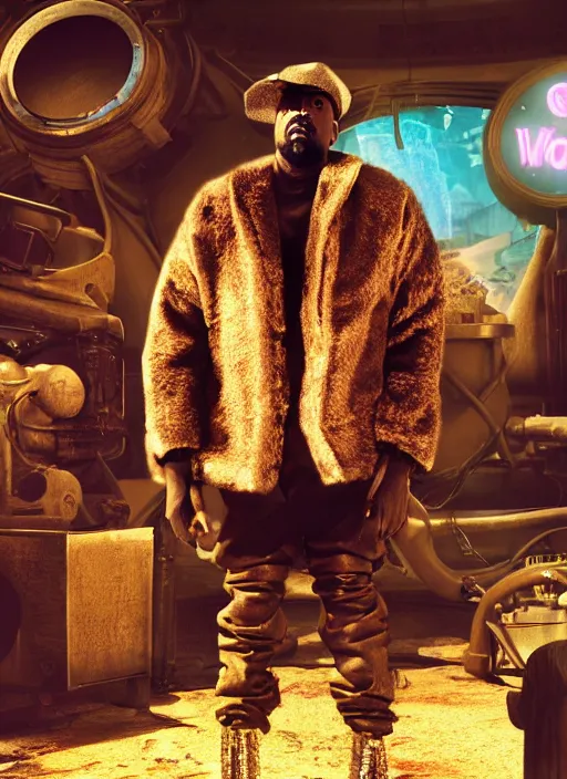 Kanye West As Willy Wonka In Fallout New Vegas Splash Stable