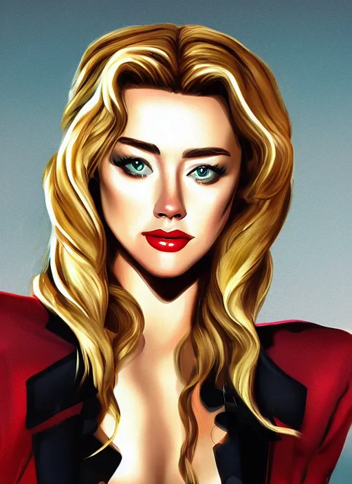 Amber Heard As A Bob Clampett Cartoon Detailed Stable Diffusion