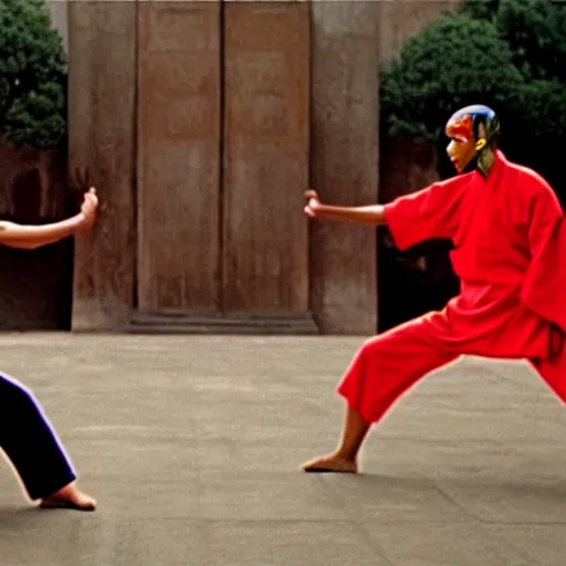 Film Still From The Th Chamber Of Shaolin Donald Stable