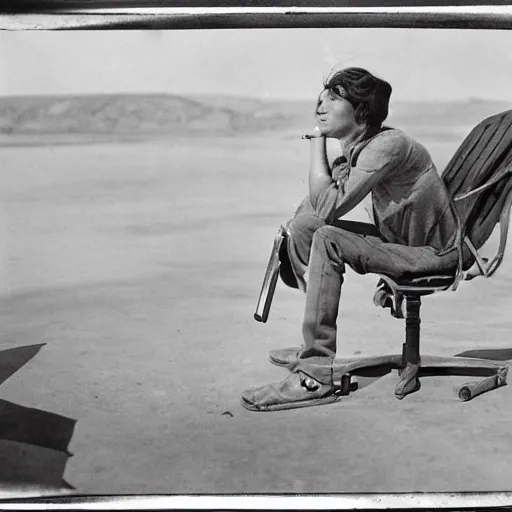 Photo Of An Unemployed Concept Artist By Dorothea Lange Stable