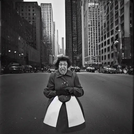 Analog Fine Art Street Photography Of Sally Feldman A Stable Diffusion