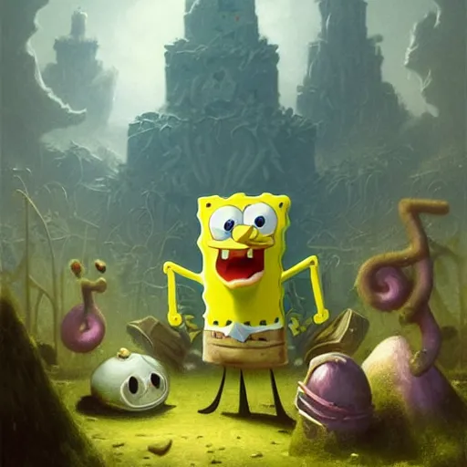 Spongebob Squarepants Is Made Of Bleu Cheese Stable Diffusion OpenArt