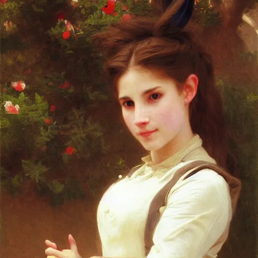 A Portrait Of Judy Hopps By William Adolph Bouguereau Stable