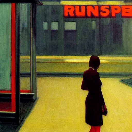 Blade Runner By Edward Hopper Stable Diffusion Openart