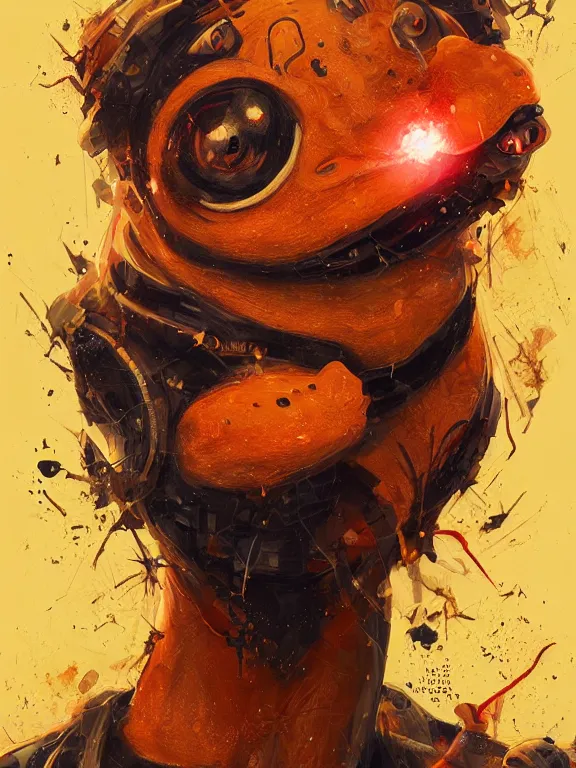 Art Portrait Of Charmander 8k By Tristan Eaton Stanley Stable