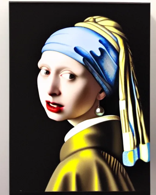 Darth Vader With A Pearl Earring By Johannes Vermeer Stable