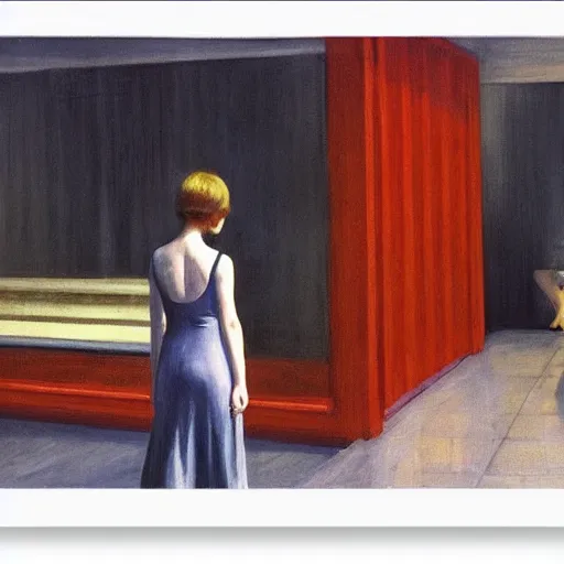 Blade Runner By Edward Hopper Stable Diffusion OpenArt