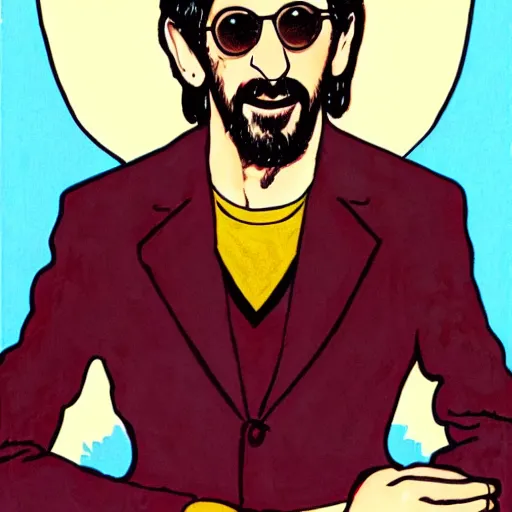 Portrait Of Ringo Starr By Robert Crumb Stable Diffusion Openart