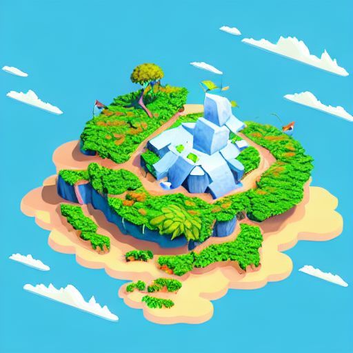 Isometric Island In The Sky OpenArt