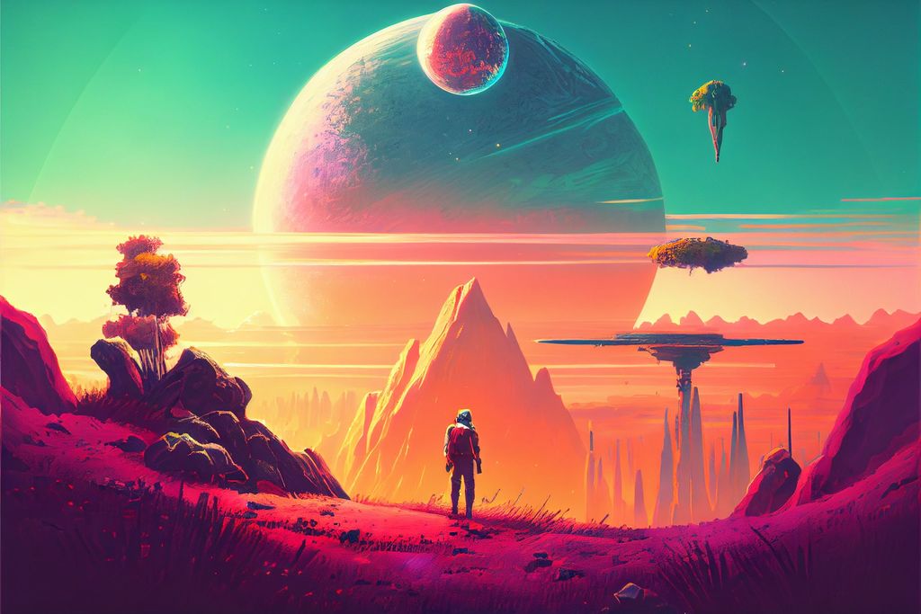 Sci Fi Landscape Openart