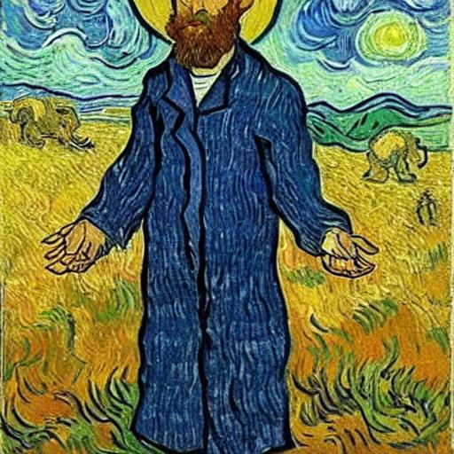 Van Gogh As Jesus OpenArt