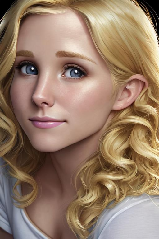 High Quality Photorealistic Portrait Of Kristen Bel OpenArt