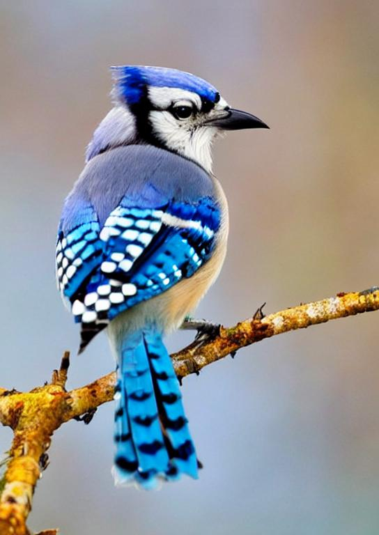 A Bluejay Bird Style By Nicki Boehme Taras Loboda OpenArt