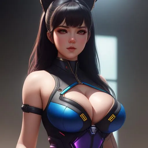 D Va From Overwatch Ultra Realistic Ultra Realist