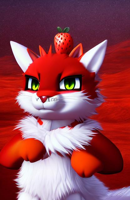 Furry Majira Strawberry By Hiroyuki Morita OpenArt