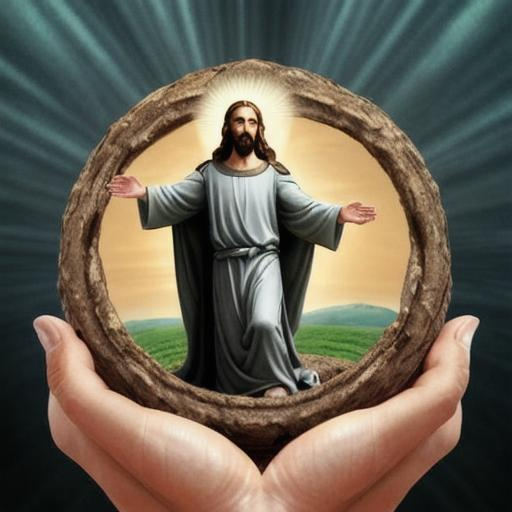 Lord Jesus Holding The Earth In His Hand OpenArt