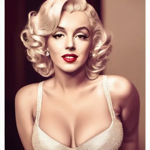 Female Dressed As Marilyn Monroe Gorgeous Attracti