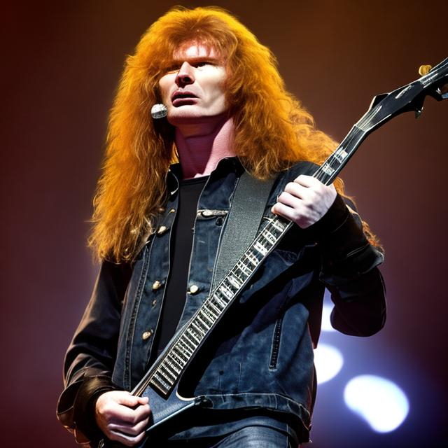 Dave Mustaine From Megadeth