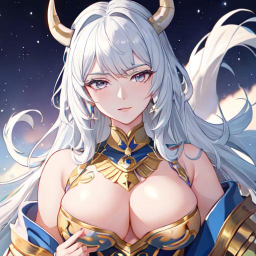 Taurus The Bull Zodiac As A Female Human 8k UHD OpenArt