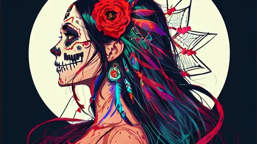 A Cinematic Photography Of Many Beautiful Calavera C OpenArt