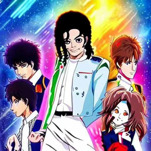 Michael Jackson Anime OpenArt